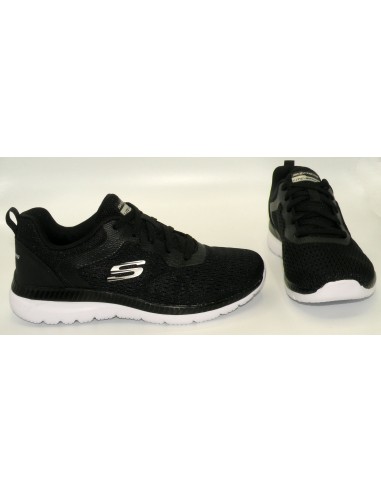 SKECHERS 12607 BLACK "MEMORY FOAM"