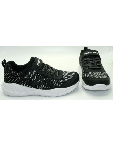 SKECHERS 403753L BLACK SILVER